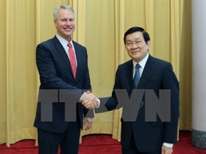 President Sang: Vietnam-US relations to enjoy a prospect future  - ảnh 1